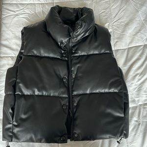 Zara Leather Vest